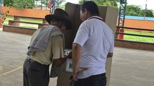 En Puerto Rico (Meta) se instalaron 20 mesas de votación en la casco urbano y seis en la zona rural.