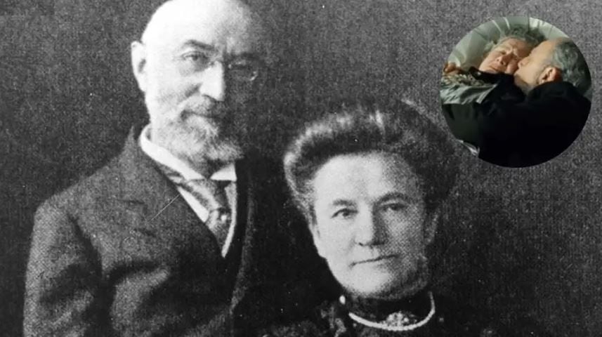 Isidor Straus y su esposa Ida
