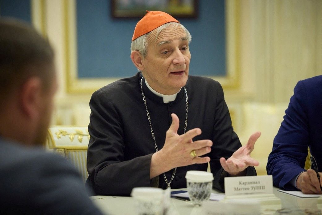 El papa envió a Zuppi para intentar mediar en el conflicto entre Ucrania y Rusia