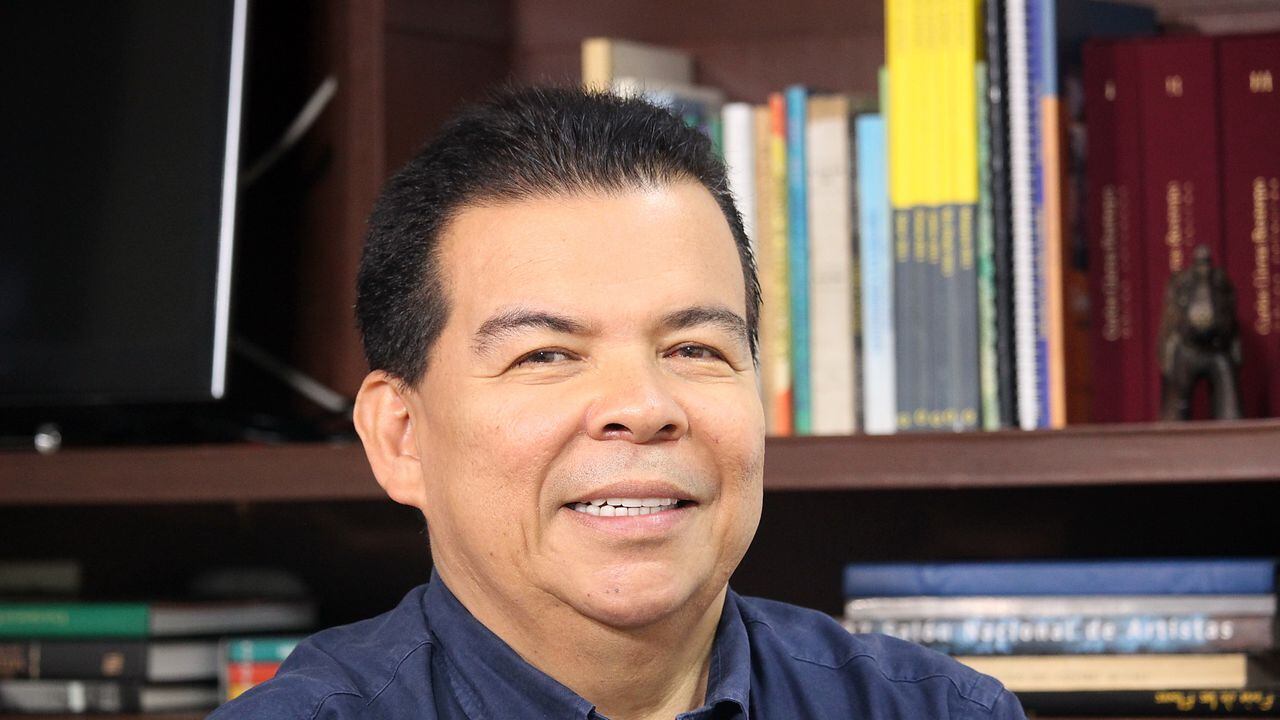 Roberto Ortiz conocido como el Chontico, empresario del chance, candidato a la alcaldía de Cali.