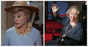 Glynis Johns, reconocida por su inolvidable interpretación del personaje Winifred Banks en la icónica película de Disney ‘Mary Poppins’.