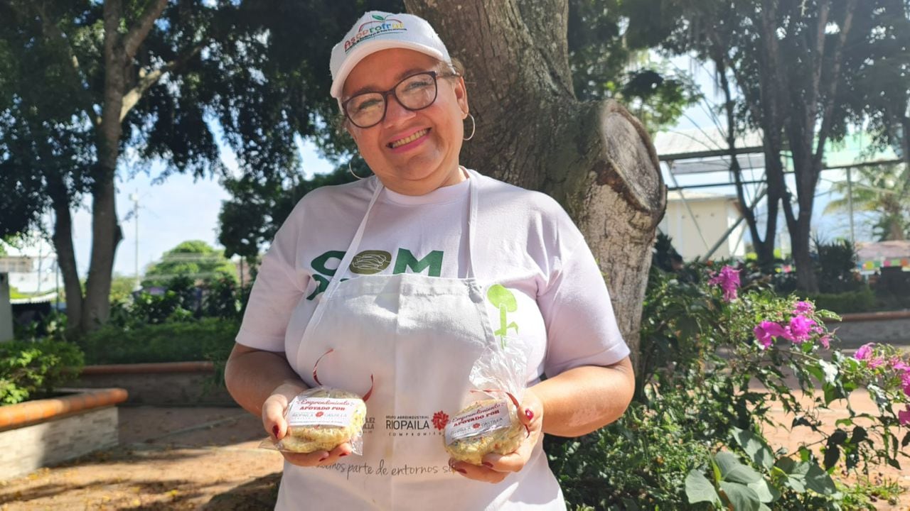 Patricia Gutiérrez, agricultora de Obando, Valle, presentó la experiencia de fruticultores agremiados en zona rural de este municipio en el Foro Pymes sobre las Cadenas Agroalimentarias que se cumple en Rimini, Italia.