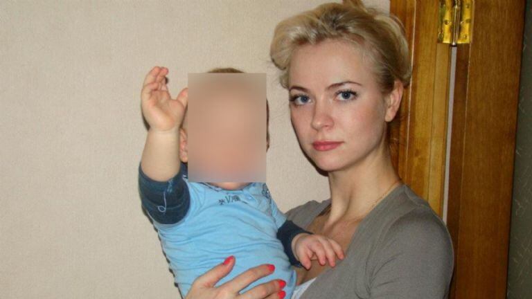 Ekaterina vivía con sus dos hijos y su marido en Moscú.