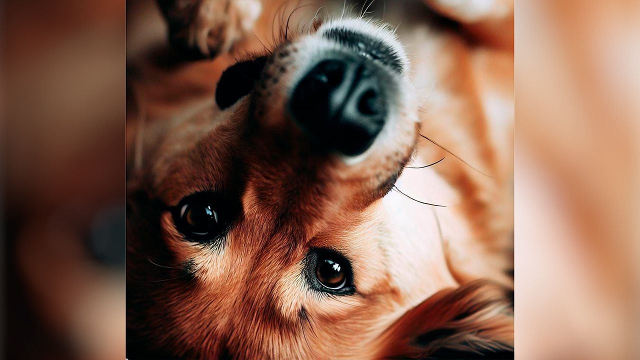 Cuando un perro se acuesta boca arriba puede estar comunicando varias cosas.