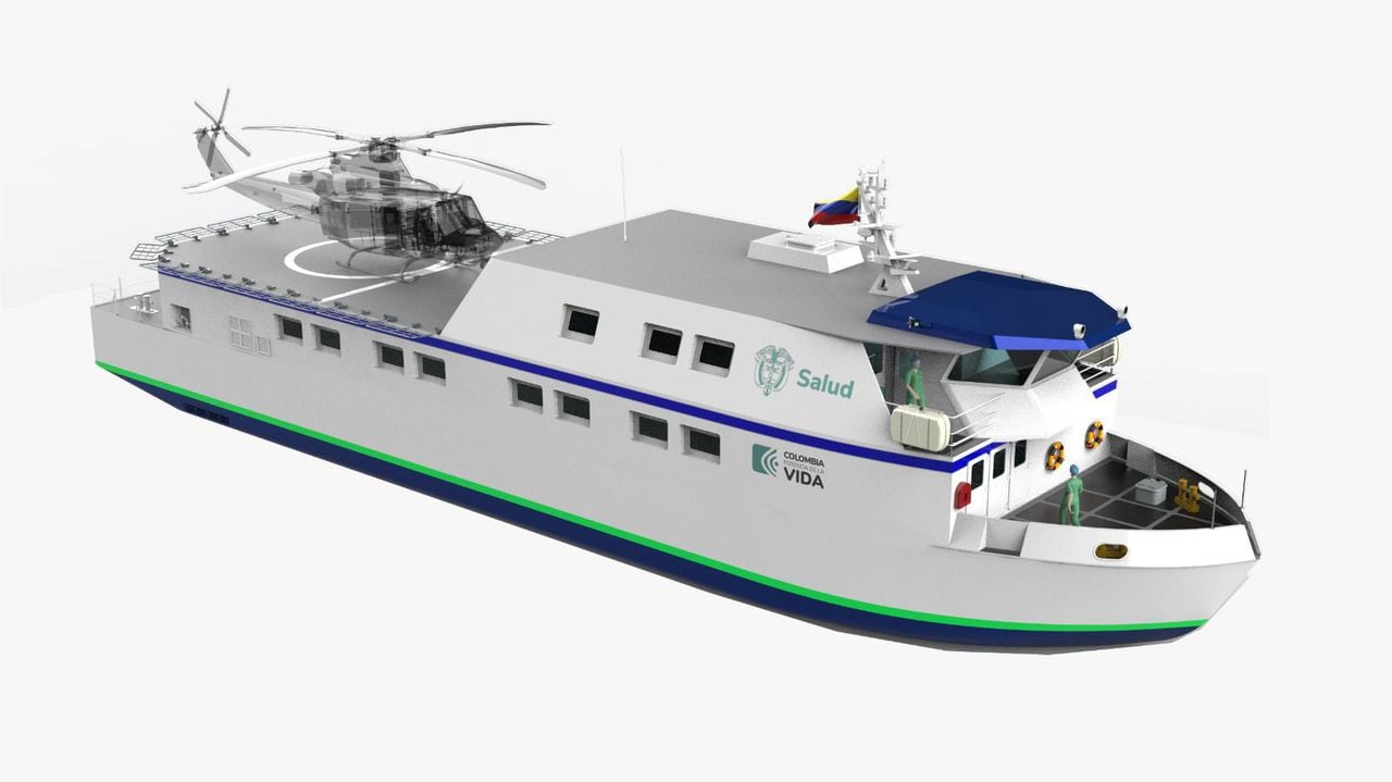 El Ministerio de Salud y la Armada de Colombia firmaron el convenio para la puesta en marcha del primer buque hospital.