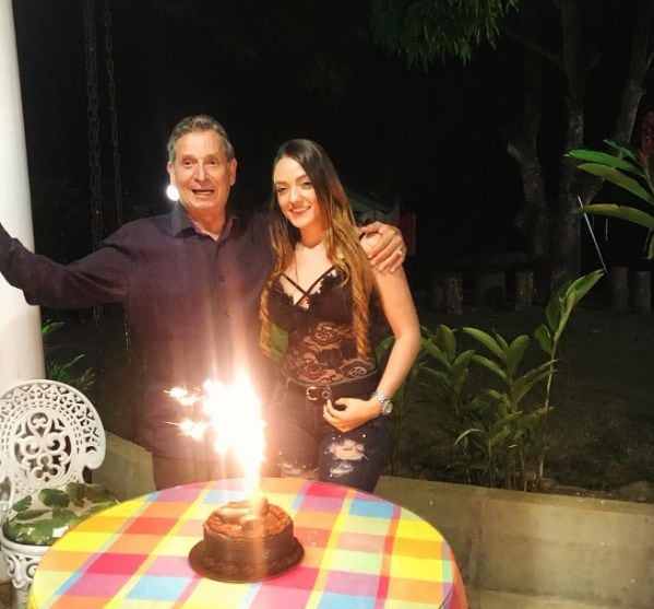 Daniela, nieta de Darío Gómez recordó el cumpleaños de su abuelo este martes, 6 de febrero.