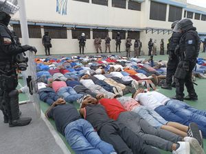 Una nueva masacre se presentó en los centros carcelarios de Ecuador. Foto: AFP.
