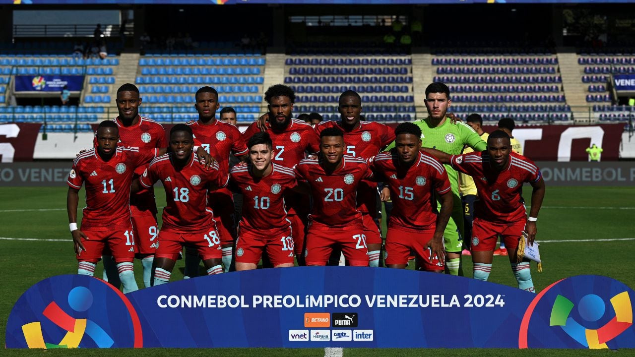 Selección Colombia en el Preolímpico rumbo a los Juegos Olímpicos París 2024