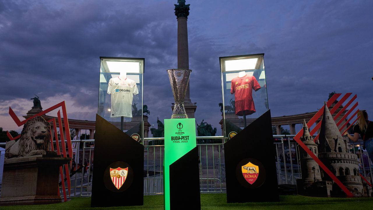 Sevilla y Roma juegan este miércoles la final de la Europa League.