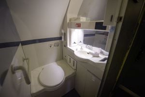 Los baños de los aviones tiene muchas opciones de manejo, los compartimientos para muchos son desconocidos
