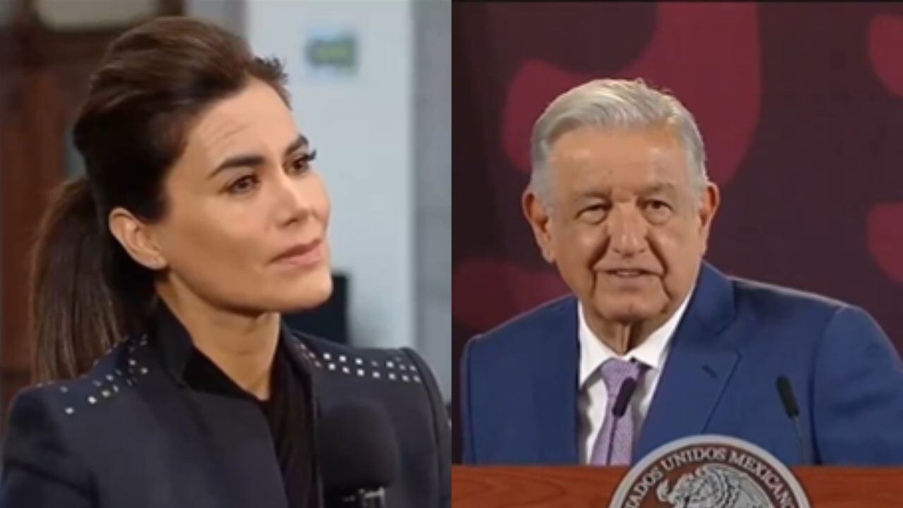 La periodista Vanessa Hauc, de la cadena Telemundo, enfrentó al presidente de México, Manuel López Obrador, sobre la escasez de agua en México.
