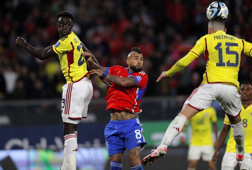 Colombia y Chile sellaron empate en la fecha 2
