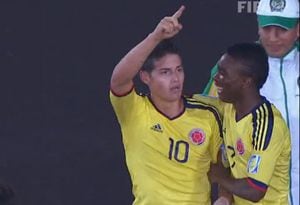 James Rodríguez fue una de las figuras de Colombia en el Mundial Sub 20 del 2011.
