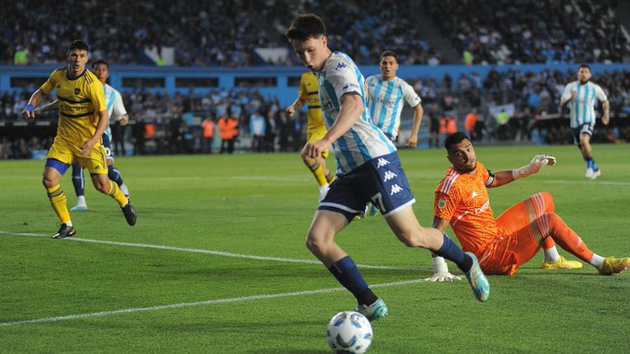 Racing vs Boca Juniors - fecha 10 - Superliga de Argentina