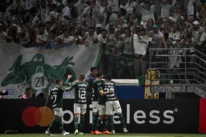 La afición de Palmeiras es una de las más grandes en el fútbol de Brasil.
