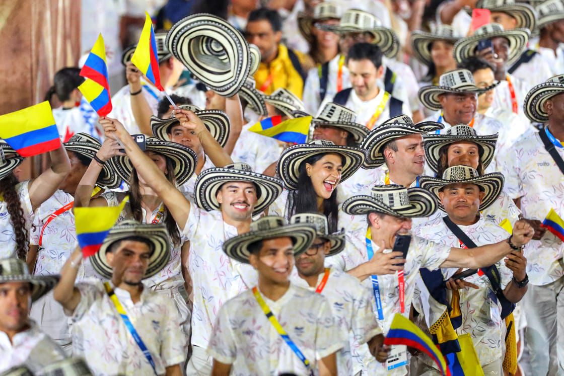 Equipo del Comité Olímpico Colombiano que participará en esta edición de los Juegos Panamericanos.