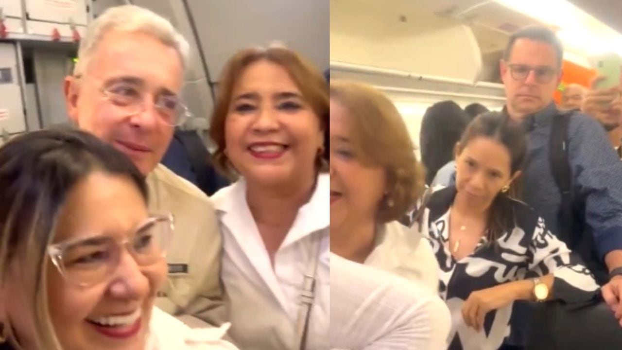 Uribe en vuelo