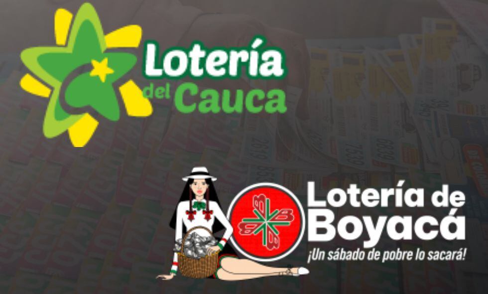 Estos son los resultados de la Lotería del Cauca y de Boyacá