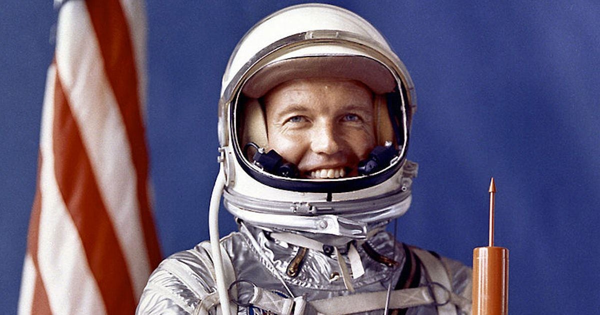 Leroy Gordon Cooper nació el 6 de marzo de 1927 y falleció el 4 de octubre de 2004. NASA.