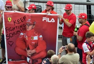 Michael Schumacher corrió su último GP en 2012 y en 2013 sufrió un grave accidente que lo dejó en estado vegetativo.