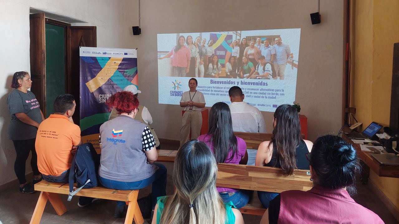 Autoridades locales, actores aliados, la delegación de Unops y el equipo implementador de la Universidad de Antioquia hicieron parte de esta socialización.