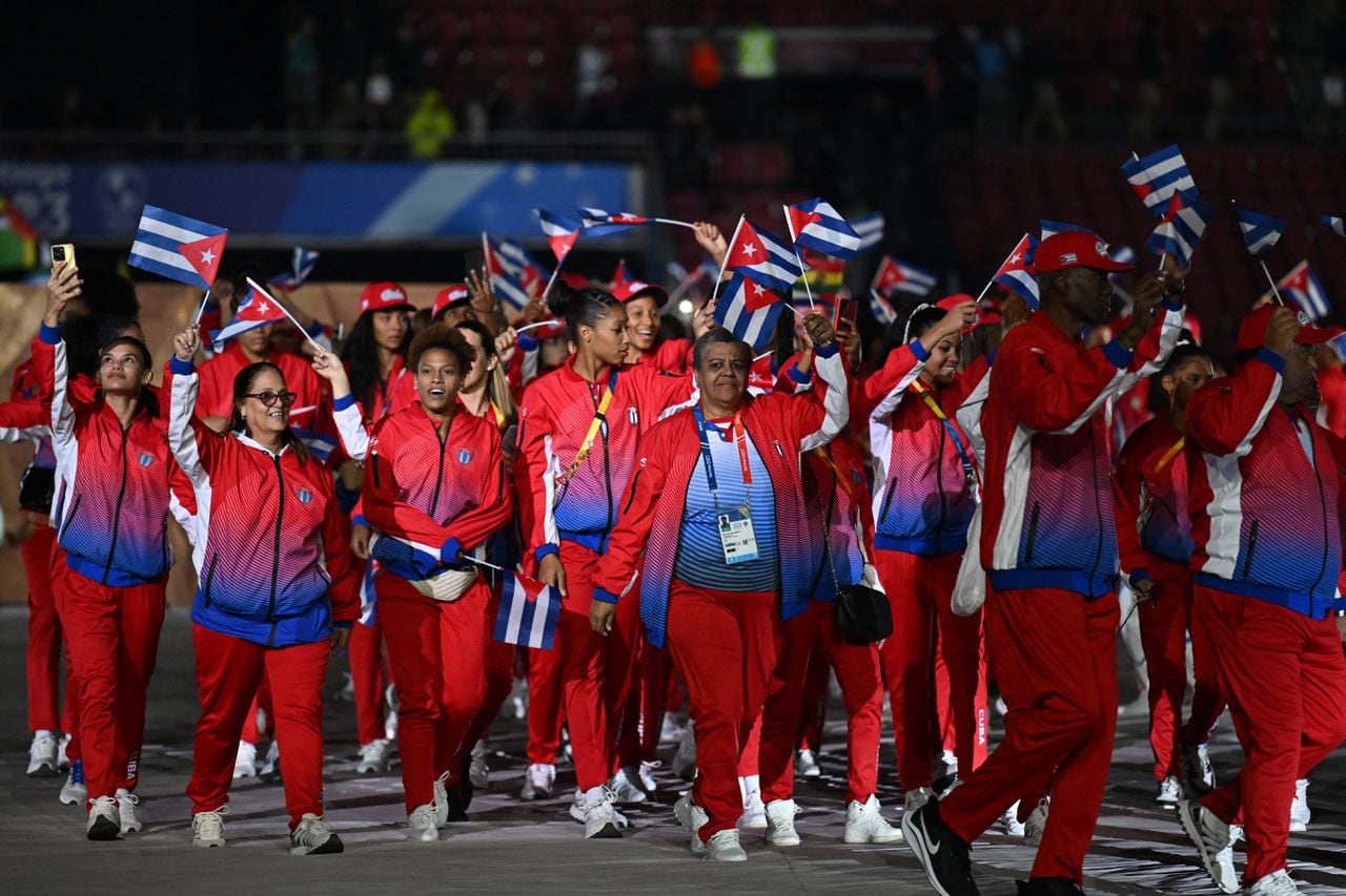 Delegación de Cuba en los Juegos Panamericanos 2023.