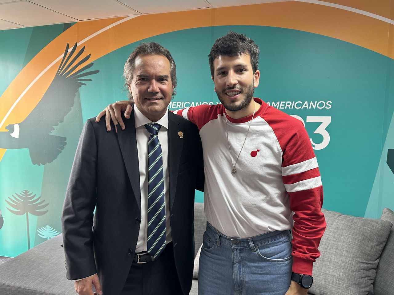 Sebastián Yatra estará en la ceremonia de inauguración de los Juegos Panamericanos Santiago 2023.