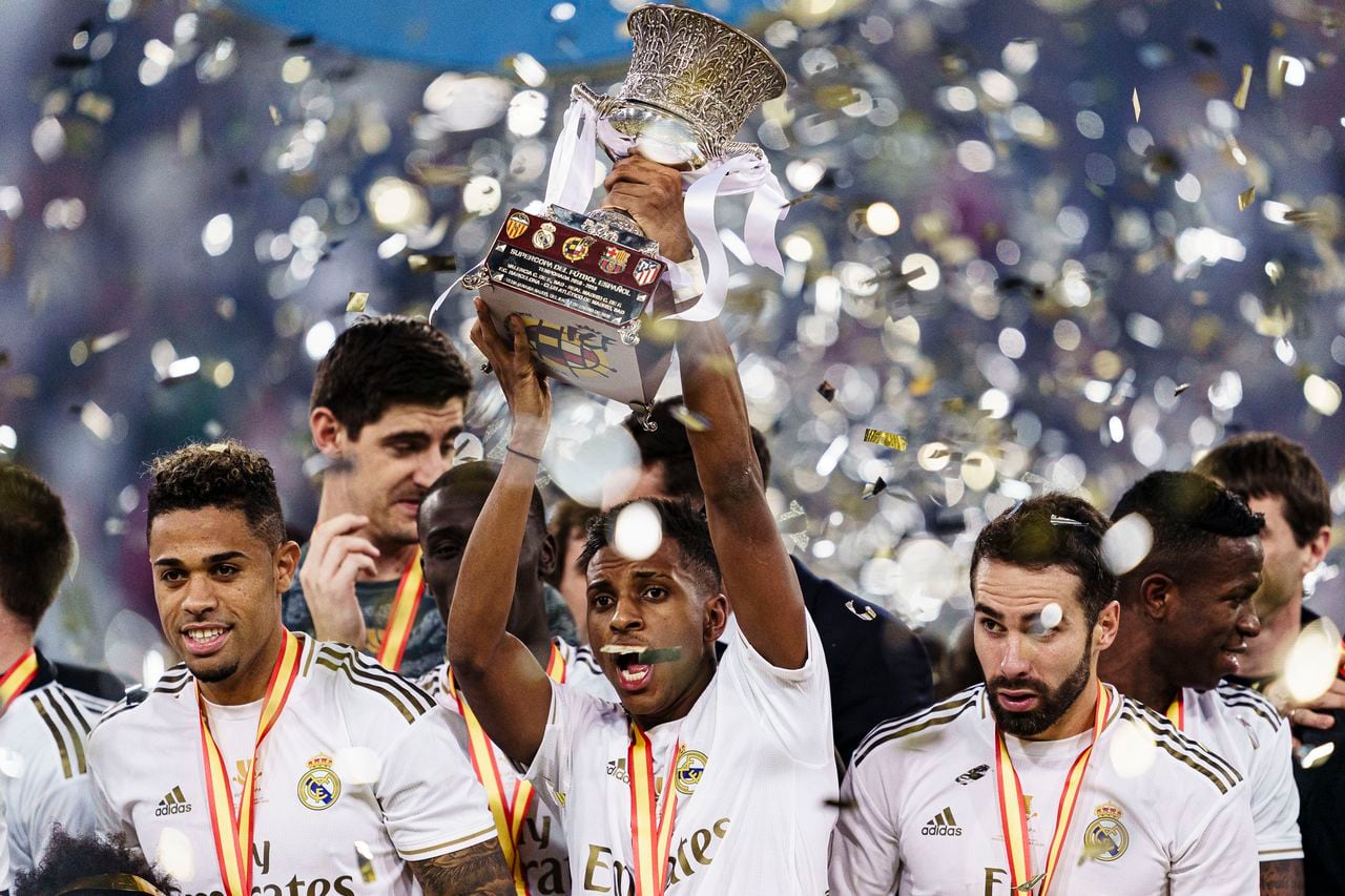 Real Madrid campeón de la Supercopa 2020.