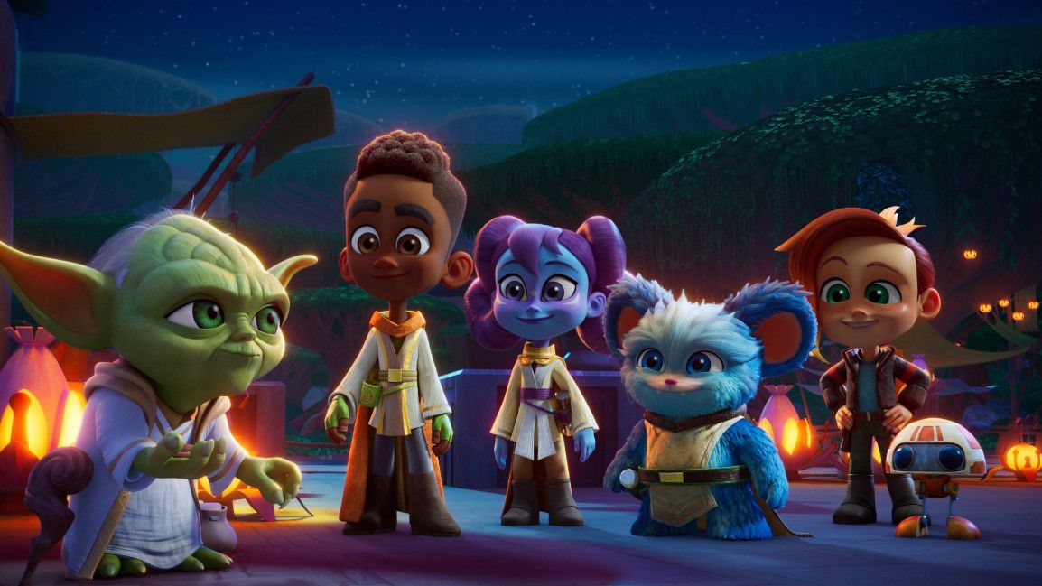 'Star Wars: Aventuras de Jóvenes Jedi', es la primera serie animada de Star Wars para preescolares.