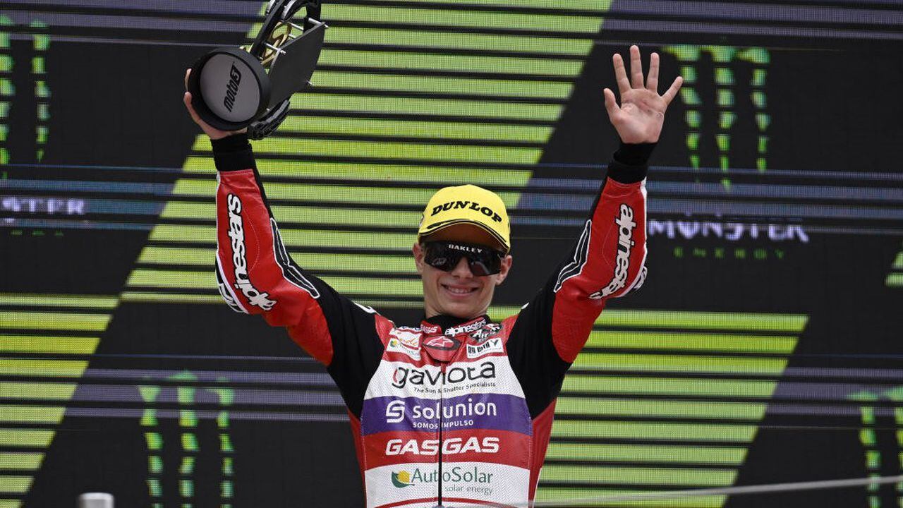 El piloto colombiano obtuvo la victoria en el GP de Cataluña