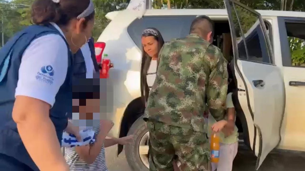 fue liberada por el ELN, la sargento del Ejército Nacional, Ghislaine Karina Ramírez