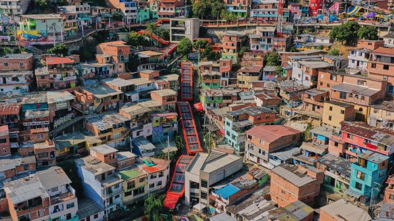 Comuna 13 de Medellín. Foto: Alcaldía de Medellín