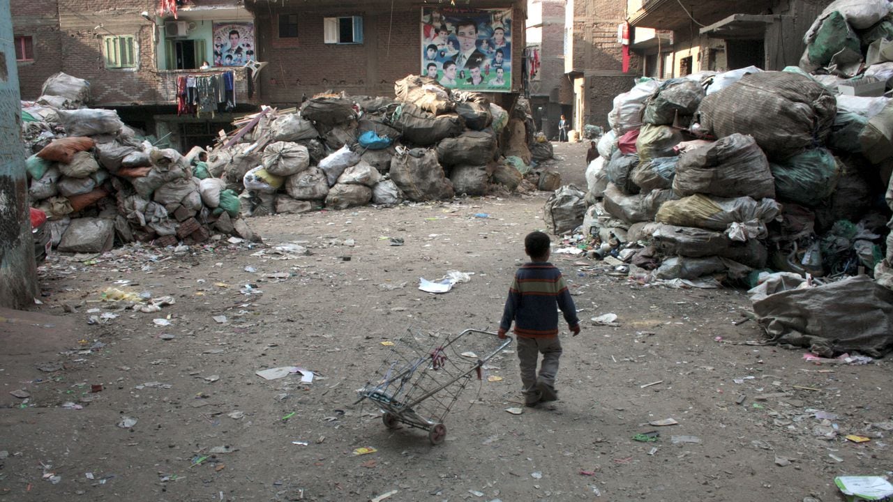 La ciudad de las basuras, El Cairo, Egipto