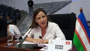 La concejal Diana Carolina Rojas