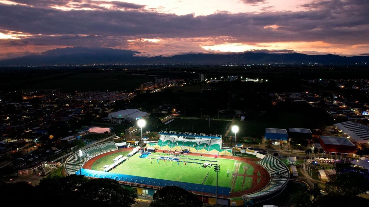 Imagen del estadio Francisco Rivera Escobar, sede de Internacional FC de Palmira.