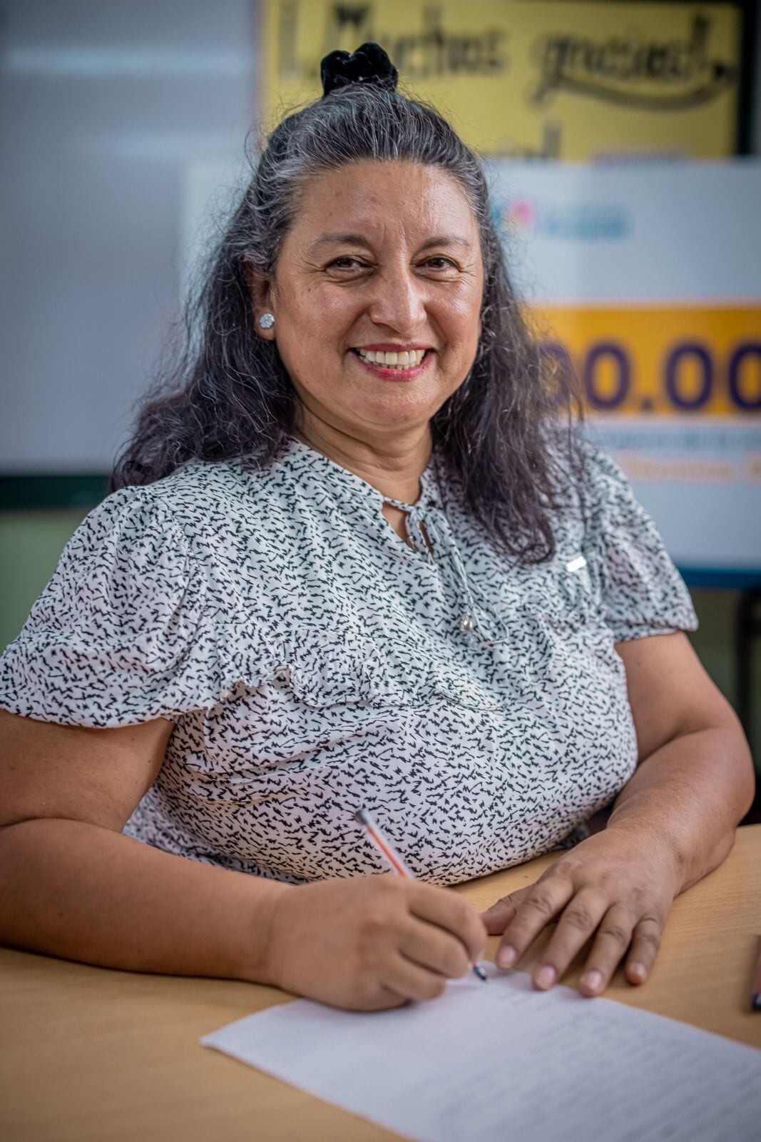 Rosalba Flores fue la ganadora del concurso  la Profe 10 – 2022