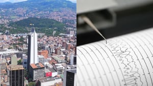 Temblor en Medellín este 17 de agosto.