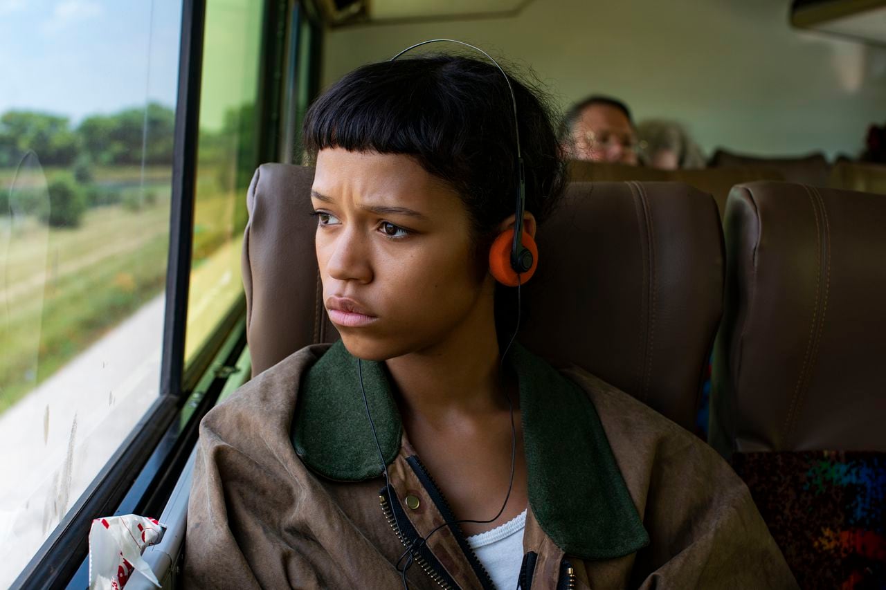 Taylor Russell as Maren in BONES AND ALL, directed by Luca Guadagnino, a Metro Goldwyn Mayer Pictures film.