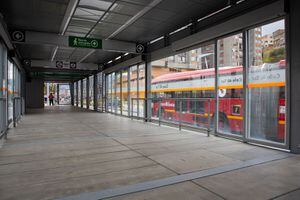 Estación de TransMilenio de la Calle 40 Sur en Bogotá, fue ampliada en 8 metros.
