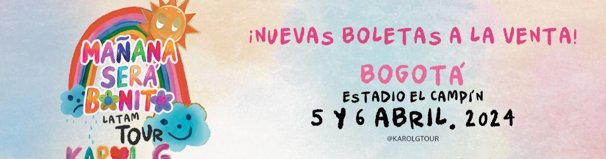 Tu Boleta habilitó más boletería para el concierto de Karol G en Bogotá.