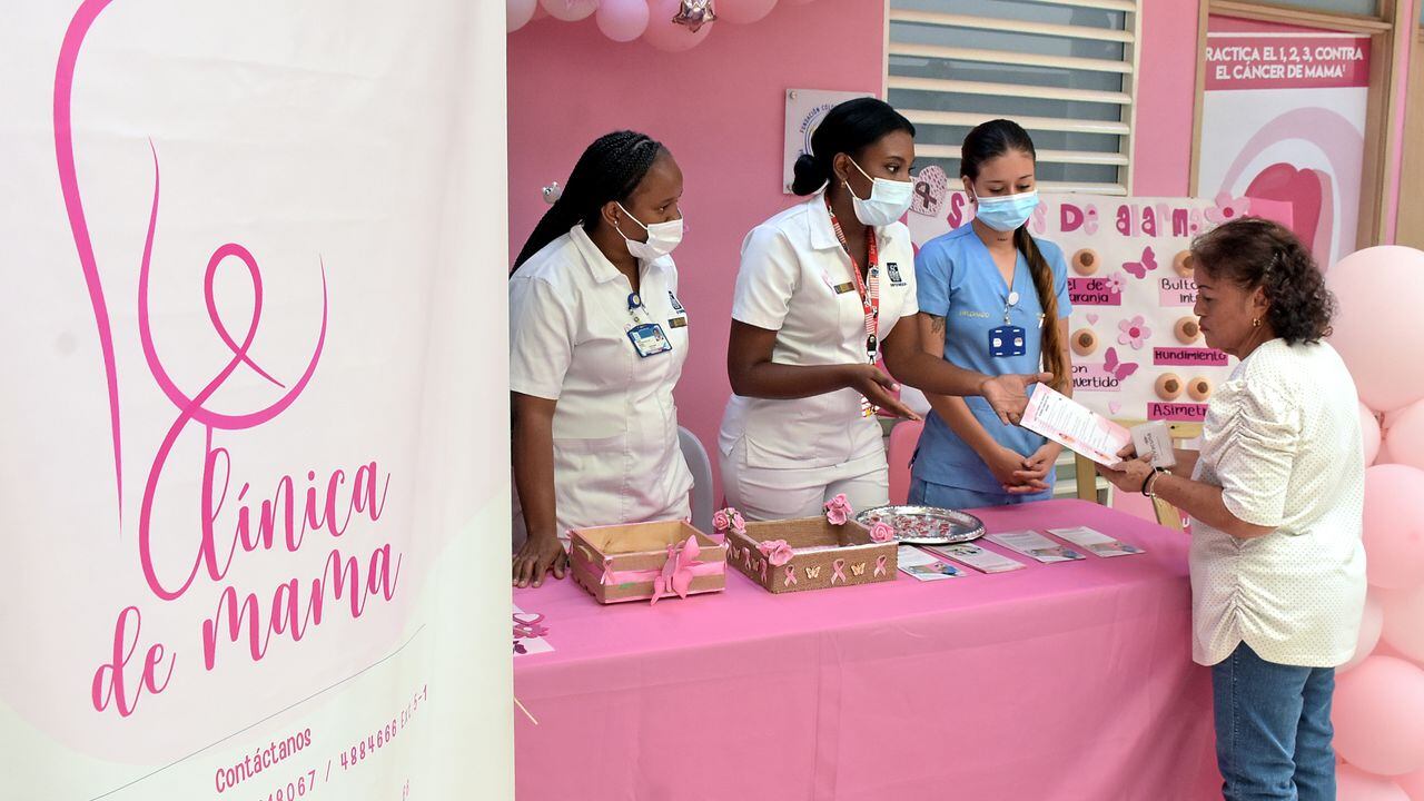 En el día mundial de la lucha contra el cáncer de mama, La IPS Calima-Clínica de Mama, Realizó una jornada de capacitación y control a la comunidad, para la detención temprana de este cáncer.