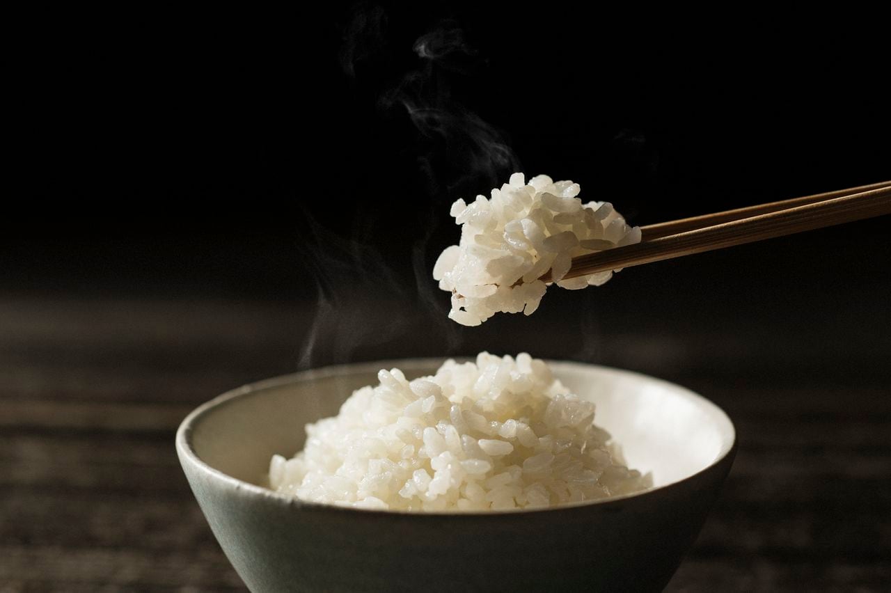 La manera en que se hace el arroz para que quede correctamente.