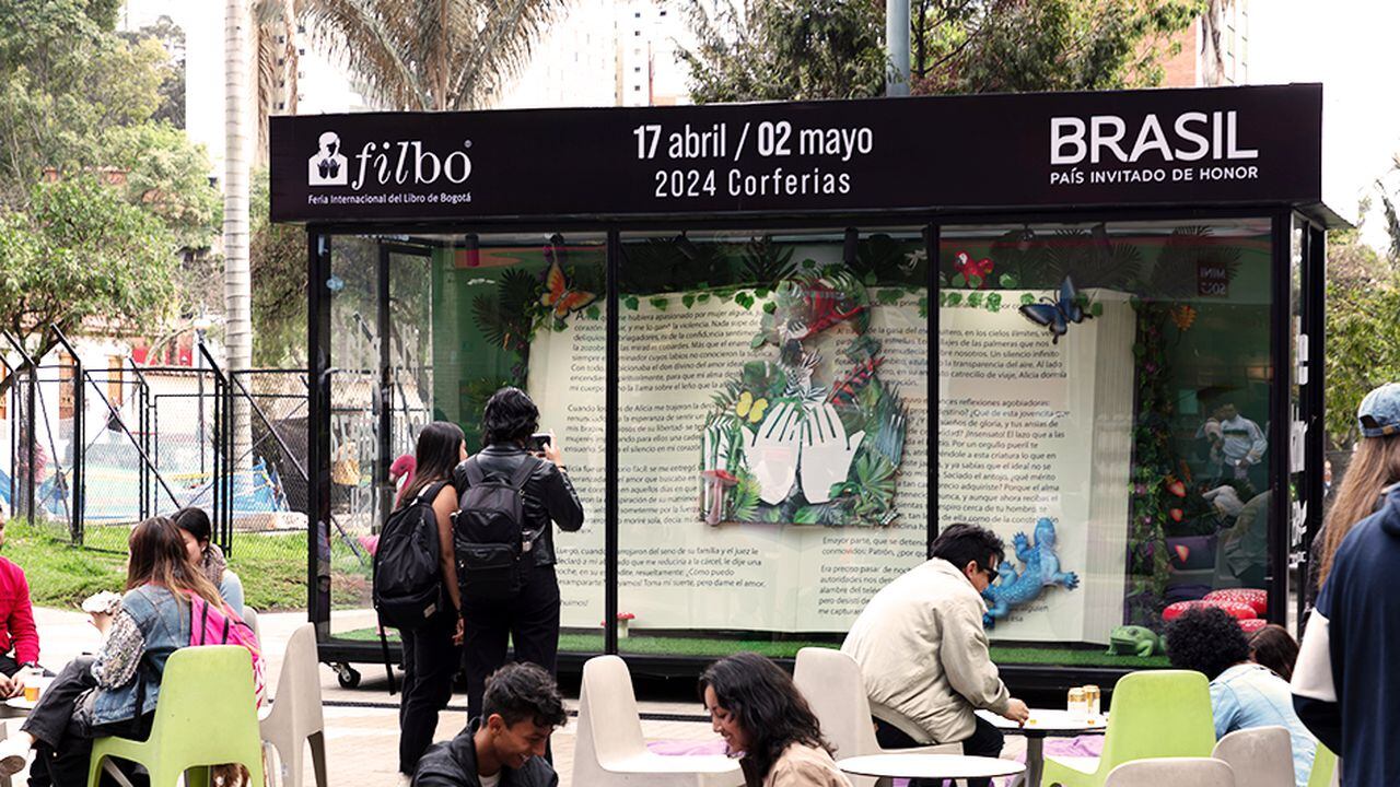 La Feria Internacional del Libro de Bogotá (FILBo), que este año tiene como invitado especial a Brasil.