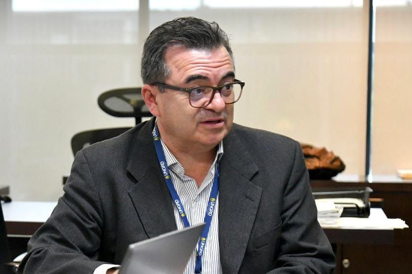 Olmedo López Martínez, el director de la Unidad Nacional para la Gestión del Riesgo de Desastres