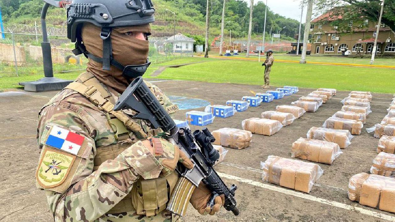 En 2022, Panamá decomisó 138 toneladas de droga.
