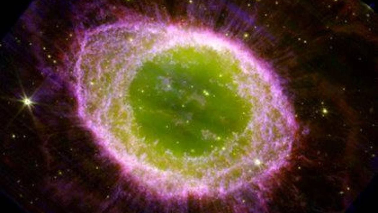 James Webb logra imágenes inéditas de la Nebulosa del Anillo