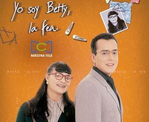 'Yo soy Betty, la fea' es una novela protagonizada por Ana María Orozco y Jorge Enrique Abello, escrita por el recordado Fernando Gaitán.