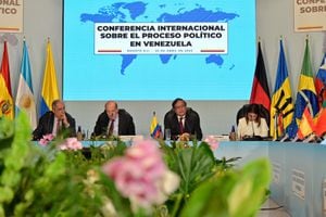 CUMBRE DE BOGOTÁ GOBIERNO PETRO CON REPRESENTANTES DE GOBIERNOS EXTRANJEROS PARA TRATAR TEMA VENEZUELA