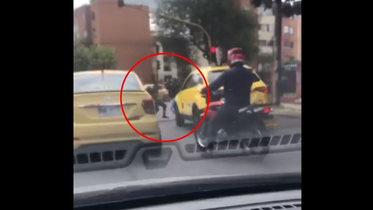 Video | Atracos en Bogotá no censan: nuevo robo con machete y a plena luz del día