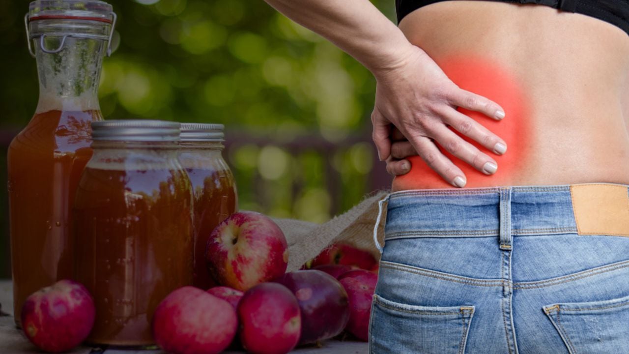 El vinagre de manzana contiene propiedades que favorecen al la salud renal.